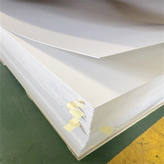 تستخدم صفائح PVC الصلبة البيضاء لطباعة جدار خلفية الحمام، قابلة للانحناء بدون...