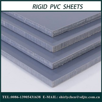 صفائح PVC صلبة رمادية اللون لخزانات اللحام